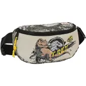 Safta Jurassic World Warning Waist Bag Beige