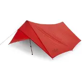 Rab - Siltarp Plus Shelter - Tarp 2,6 x 2,4 m, rood
