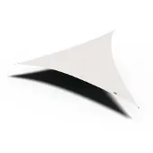 Platinum Dreamsail waterproof schaduwdoek driehoek 4x4x4 m - Cream