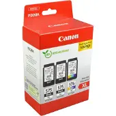 Canon PG-575XL + PG-575XL + CL-576XL Inktcartridge Zwart + 3 kleuren Multipack