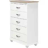 Beliani SHARON - Commode - Wit - Spaanplaat