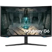 Samsung Odyssey G6 - G65B (2560 x 1440 pixels, 32"), Monitor, Zwart