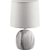 Strühm ATENA - Tafellamp - Nachtlamp - textiel Wit - E14 Fitting