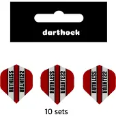Ruthless Darthoek| Flights | | Rood | 10 Sets | (30 stuks) |