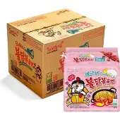 Samyang Instant Noodles Noedels Buldak (Hot chicken) Carbonara 40 x 130Gr