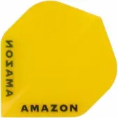 Ruthless 5 sets (15 stuks) flights Amazon Transparant Std Yellow