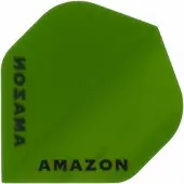 Ruthless 5 sets (15 stuks) flights Amazon Transparant Std Green