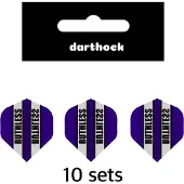 Ruthless Darthoek| Flights | | Blauw | 10 Sets | (30 stuks) |
