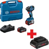 Bosch Professional GDR 18V-200 Accu slagschroevendraaier 200Nm 18V 4.0Ah in L-Case - 06019J2107