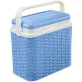 Gebro Pharma Gmbh Koelbox blauw rotan 10 liter 30 x 19 x 28 cm - Koelboxen