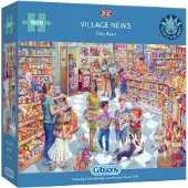 Gibsons Village News Puzzel 1000 Stukjes