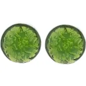 Behave - Oorsteker - Groen Epoxy - Rond 1 cm doorsnede