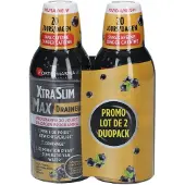 Forte pharma XtraSlim Max Draineur Zwarte Bes DUO | 2 x 500 ml