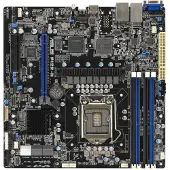 Asus P12R-M Moederbord Socket Intel LGA 1200 Vormfactor Micro-ATX Moederbord chipset Intel C252