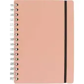 Vacavaliente - Notitieboek A6 - Gerecycled Leer - Roze