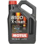 Motul Motorolie 104720 8100 X-Clean 5W40 C3 4L