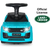 Vrooomy Range Rover Evoque loopauto blauw extreem