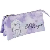 Cerda Disney Schoolpennenzak Frozen Be Magic Lila (11,5 x 2 x 22,5 cm)
