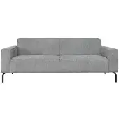 Livin24 3-zitsbank Kansas taupe ribstof