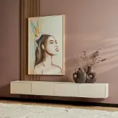 Starfurn Zwevend tv meubel vision sand | 240 cm 240 x x 35