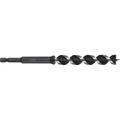 Wolfcraft - 14mm Slangenboor voor Houtbalken - 165mm - Zeskantschacht Houtboor - Hex - 7135000