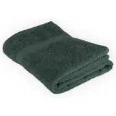 Tiseco HOME STUDIO - Douchelaken RIVA - SET/2 - 100% katoen - 450 g/m² - 100% katoen - superzacht en zeer absorberend - 100x150 cm - Donkergroen