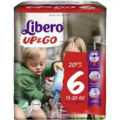Libero Up&go 6 - 8 pakken van 18 stuks