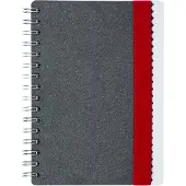 Vacavaliente - Notitieboek A5 (by Paola Navone) - Gerecycled Leer - Grijs