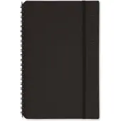 Vacavaliente - Notitieboek A5 - Gerecycled Leer - Zwart
