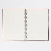 Vacavaliente - Studio Notitieboek A4 - Gerecycled Leer - Bruin