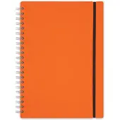 Vacavaliente - Studio Notitieboek A4 - Gerecycled Leer - Oranje