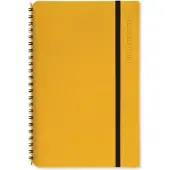 Vacavaliente - Notitieboek A5 - Gerecycled Leer - Geel