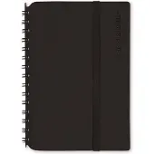 Vacavaliente - Notitieboek A6 - Gerecycled Leer - Zwart