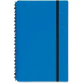 Vacavaliente - Notitieboek A5 - Gerecycled Leer - Blauw