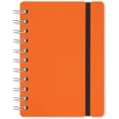 Vacavaliente - Notitieboek A6 - Gerecycled Leer - Oranje