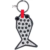 Vacavaliente - Sleutelhanger Vis (by Paola Navone) - Gerecycled Leer - Grijs
