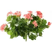 Top Art Topart Kunst nep boeket geranium lichtroze 40 cm - Kunstbloemen