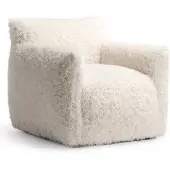 Decotique Le Petite Fauteuil - Fauteuils Bouclé Arctic White - 11102575