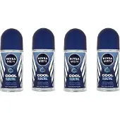 Nivea Deo Roller - Cool Kick - 4 x 50 ml