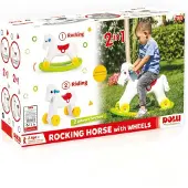 DOLU Hobbelpaard en loopfiguur 2 in 1