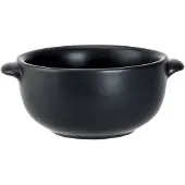 Cosy & Trendy kleine tapas/amuse soepkommetje - zwart -10 cm - Kommetjes