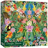 Gibsons Puzzel: Jungle Dream, 1000 stukjes, kleurrijk puzzelplezier