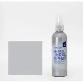 La Pajarita textielverf spray 100ml Silver Moon voor knutselen.