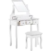 Beliani RAYON - Kaptafel - Wit - MDF