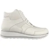 Durea 9745 wijdte H Veterschoenen | Maat 3 Dames Wit