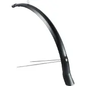 Eurofender Voorspatbord 28" - Onzichtbare Bevestiging - Mat Zwart - 51 mm Breed