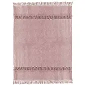 Unique living plaid saba 130x180cm old pink