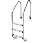 W'eau RVS zwembadtrap 3 treden - AISI 316