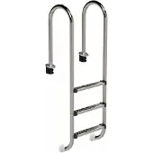W'eau Muro RVS zwembadtrap 3 treden - AISI 316