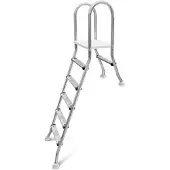 W'eau A-frame RVS zwembadtrap 1 + 5 treden - AISI 304